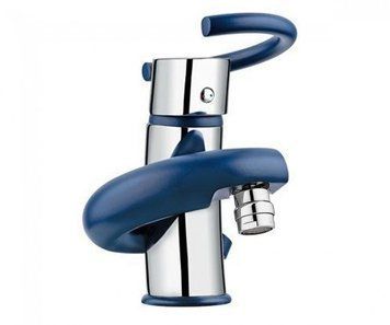 Змішувач EMMEVI TWIST біде синій CBL6604 CBL6604 фото