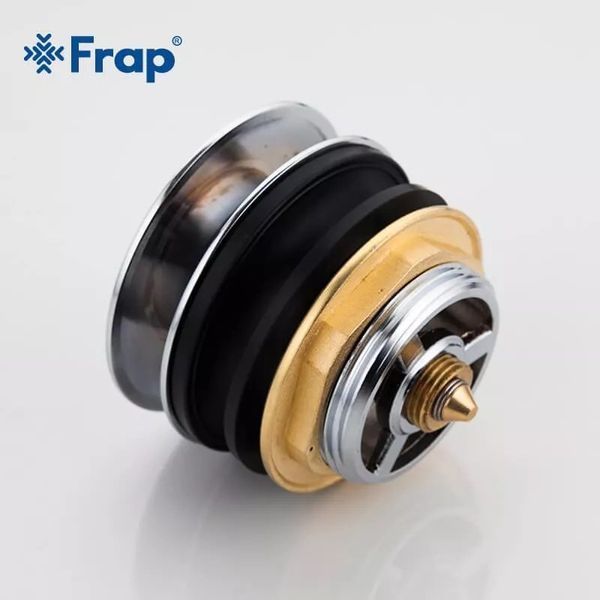 Випуск для ванни Frap F63, автомат, 1 1/2", хром 1033960 фото