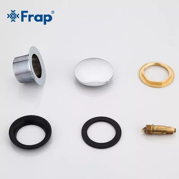 Випуск для ванни Frap F63, автомат, 1 1/2", хром 1033960 фото