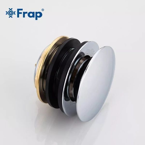Випуск для ванни Frap F63, автомат, 1 1/2", хром 1033960 фото