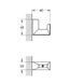 Grohe Selection Cube Крючок для банного халата (40782000) 40782000 фото 2