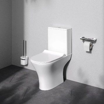 Унітаз-компакт FlashClean з сидінням мікроліфт CNA8600SC AM.PM Flash CNA8600SC фото