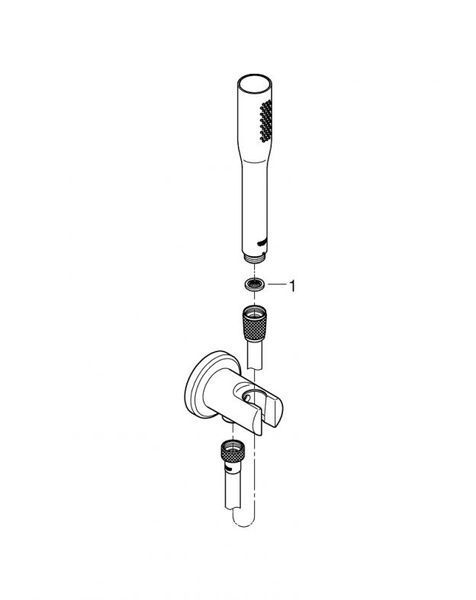 Grohe Euphoria Cosmopolitan Душевой набор, 1 режим струи (26404000) 26404000 фото