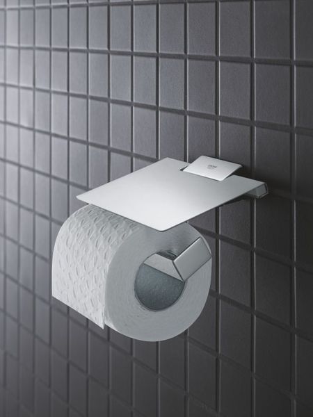 Grohe Selection Cube Держатель туалетной бумаги с крышкой (40781000) 40781000 фото
