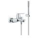 Grohe Eurosmart Cosmopolitan Смеситель однорычажный для ванны с душевым набором (32832000) 32832000 фото 1