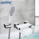 Смеситель для ванны GAPPO G48 G3248, белый/хром 1041639 фото 3