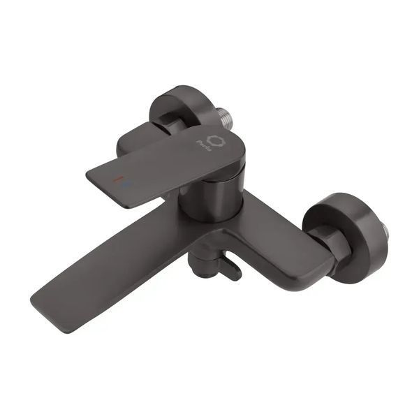 Змішувач PERLA "PETER" для ванни з аксесуарами латунь, графіт PSK6704-G PSK6704G фото