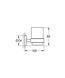 Grohe Essentials Стакан стеклянный с держателем (1022562430) 1022562430 фото 3