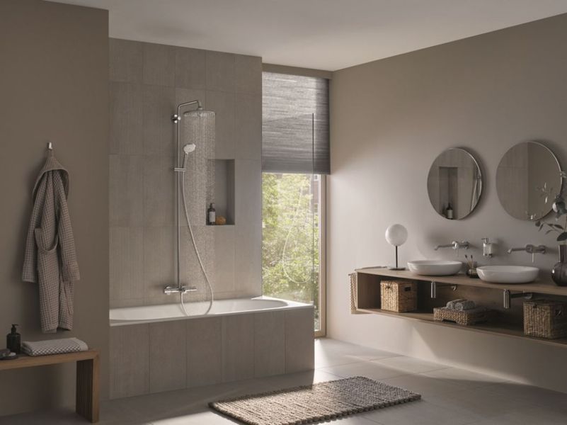 Grohe Euphoria System 260 Душова система з термостатом для настінного монтажу для ванни (27475002) 27475002 фото