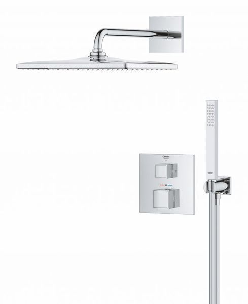 Grohe Grohtherm Cube Душевая система скрытого монтажа из Rainshower Mono 310 Cube (34868000) 34868000 фото