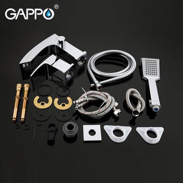 Смеситель для ванны на борт GAPPO Jacob G1107, хром 1033978 фото