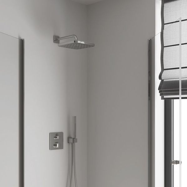 Grohe Tempesta 250 Cube Верхній душ з кронштейном до стіни з WaterSaving (26687000) 26687000 фото