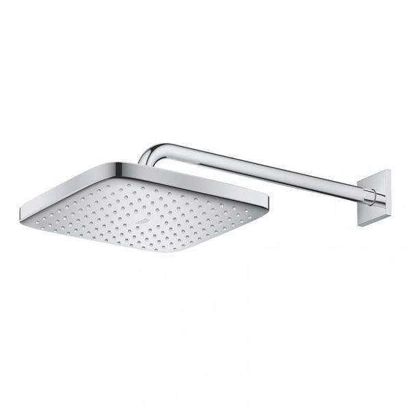 Grohe Tempesta 250 Cube Верхній душ з кронштейном до стіни з WaterSaving (26687000) 26687000 фото