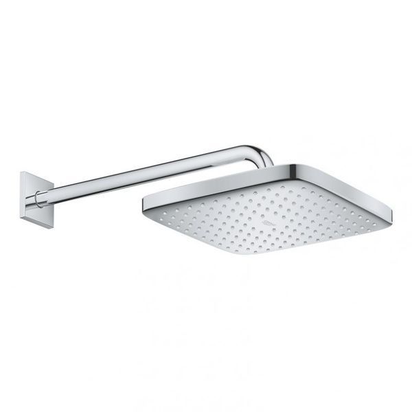 Grohe Tempesta 250 Cube Верхній душ з кронштейном до стіни з WaterSaving (26687000) 26687000 фото