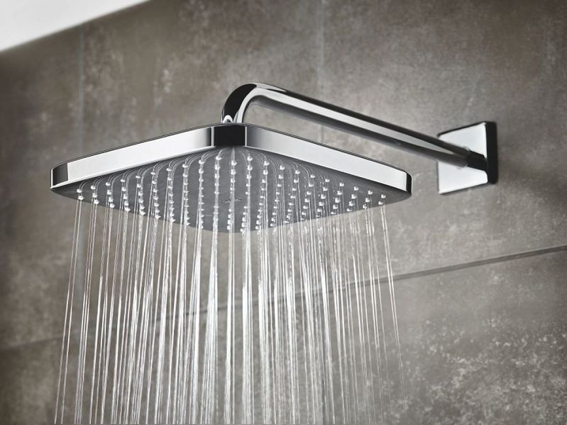 Grohe Tempesta 250 Cube Верхній душ з кронштейном до стіни з WaterSaving (26687000) 26687000 фото