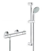 Grohe Tempesta System 200 Душевая система Flex 27389002 со смесителем для душа Grohtherm 800 34558000 34558000 фото