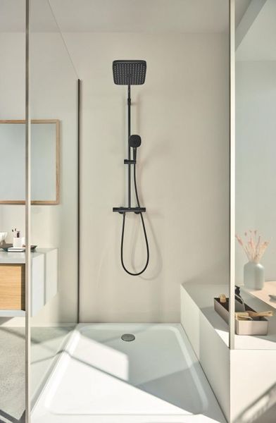 Grohe Tempesta System 250 Cube Душова система з термостатом для настінного монтажу (266892431) 266892431 фото