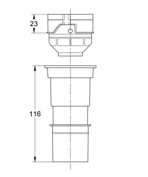 Grohe Ограничитель объёма смыва для бачков (42333000) 42333000 фото