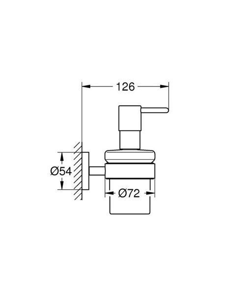 Grohe Essentials Дозатор для рідкого мила (1022572430) 1022572430 фото