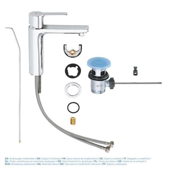 Grohe Lineare Смеситель однорычажный для раковины S-Size (32114001) 32114001 фото