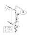 Grohe Tempesta System 200 Душевая система Flex 27389002 со смесителем для душа Grohtherm 800 34558000 34558000 фото 3