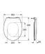 Grohe Сиденье для унитаза Bau Ceramic soft close (39493000) 39493000 фото 4