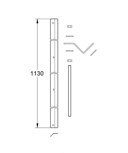 Grohe Rapid SL Комплект для кутового монтажу (38562001) 38562001 фото