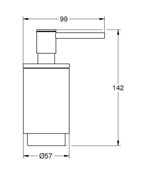 Grohe Selection Дозатор рідкого мила (41218KF0) 41218KF0 фото