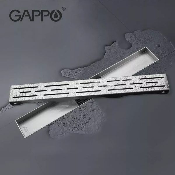 Душовий трап GAPPO G86007-1, 70х600 мм, нержавіюча сталь 1037683 фото
