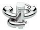 Смеситель EMMEVI TWIST для душа б/акс хром CR6602 CBL6602 фото 1