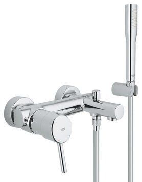 Grohe Concetto Змішувач одноважільний для ванни з душовим гарнітуром (32212001) 32212001 фото
