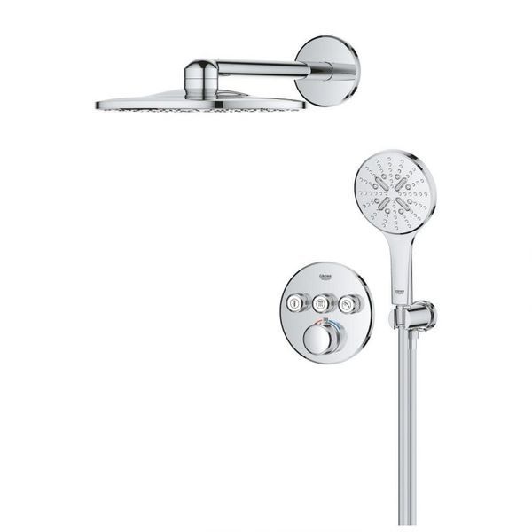 Grohe Grohtherm SmartControl Скрытая душевая система с Rainshower SmartActive 310 (34863000) 34863000 фото