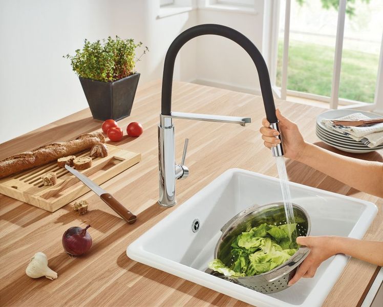 Grohe Concetto Смеситель однорычажный для мойки (31491000) 31491000 фото