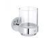 Grohe Essentials Стакан стеклянный с держателем (40447001) 40447001 фото 1