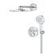 Grohe Grohtherm SmartControl Скрытая душевая система с Rainshower SmartActive 310 (34863000) 34863000 фото 3