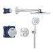 Grohe Grohtherm SmartControl Скрытая душевая система с Rainshower SmartActive 310 (34863000) 34863000 фото 1