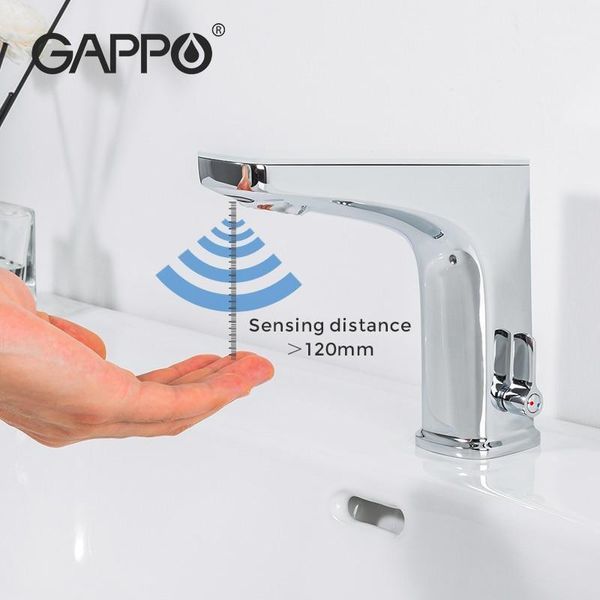 Смеситель сенсорный для раковины GAPPO G523 1041945 фото