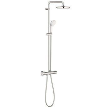Grohe BauClassic 210 Душова система з термостатом для настінного монтажу (26699000) 26699000 фото