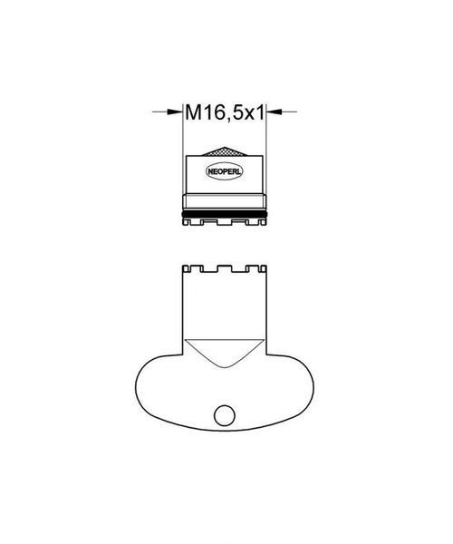 Grohe Комплект аераторів GROHE 7,2 л / хв + 14,9 л / хв різьбленням М16,5 (13937000) 13937000 фото