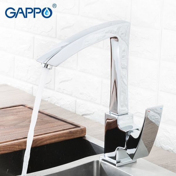 Смеситель для кухни GAPPO G4007, хром 1033983 фото