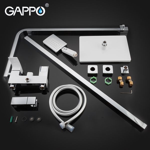 Душова система GAPPO G2407-30, білий/хром 1034059 фото