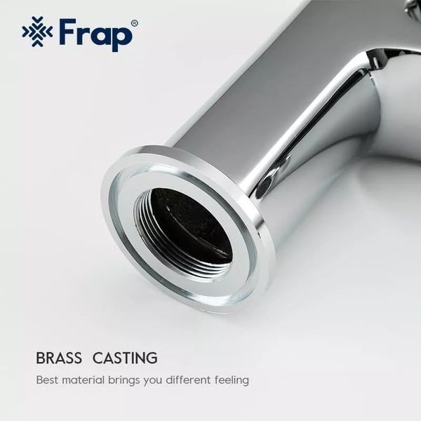 Змішувач для умивальника Frap F1061, хром 1042379 фото
