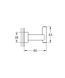 Grohe Essentials Cube Крючок для халата (40511DC1) 40511DC1 фото 3