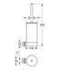 Grohe Selection Tуалетный ершик в комплекте (41215KF0) 41215KF0 фото 3