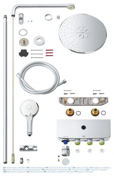 Grohe Euphoria Smart Control System 310 Duo Душевая система с термостатом (26507000) 26507000 фото