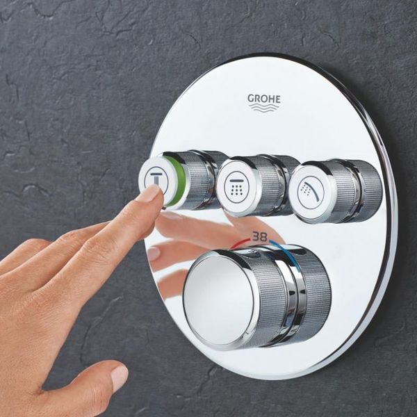 Grohe Grohtherm SmartControl Термостат прихованого монтажу на 3 виходи (29121000) 29121000 фото