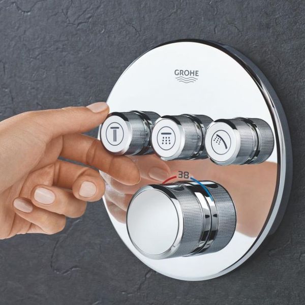 Grohe Grohtherm SmartControl Термостат прихованого монтажу на 3 виходи (29121000) 29121000 фото
