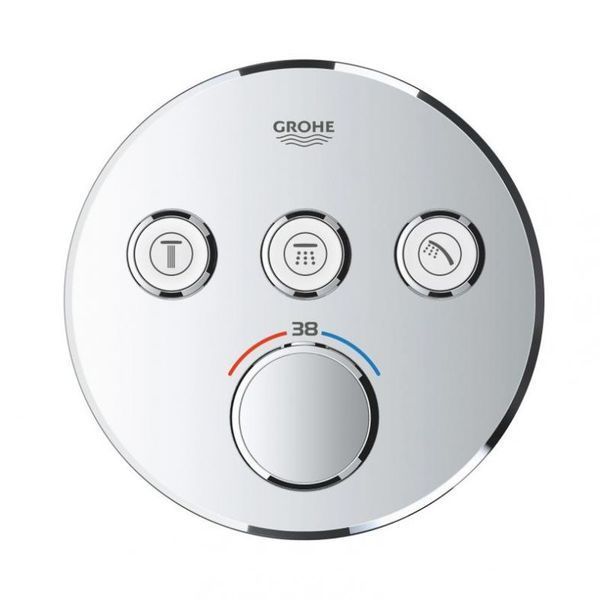 Grohe Grohtherm SmartControl Термостат прихованого монтажу на 3 виходи (29121000) 29121000 фото
