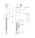 Смеситель для раковины GAPPO G1048-1 1034025 фото 2