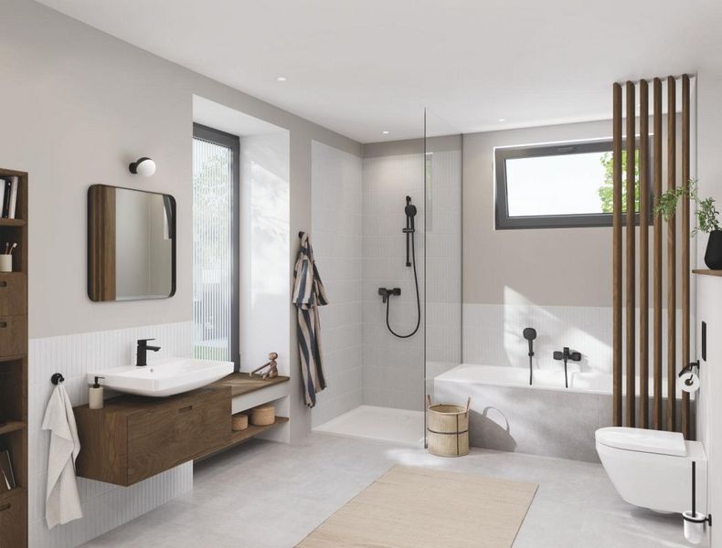 Grohe Cubeo Одноважільний змішувач для душу (1018242430) 1018242430 фото